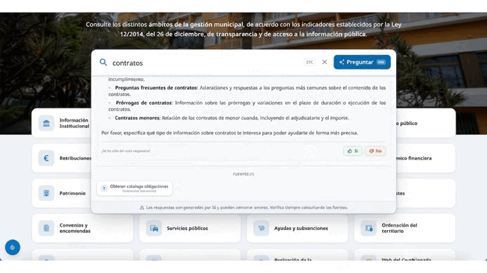 Cercador interactiu amb IA